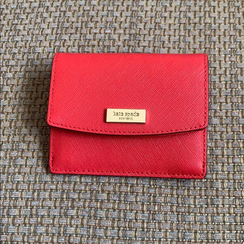 Kate Spade red wallet